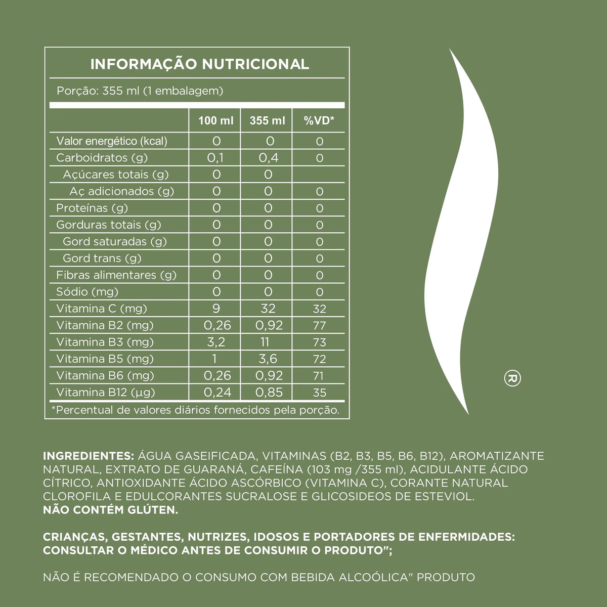 Aura | Energético Natural - Limão 355ml (6 Latas)