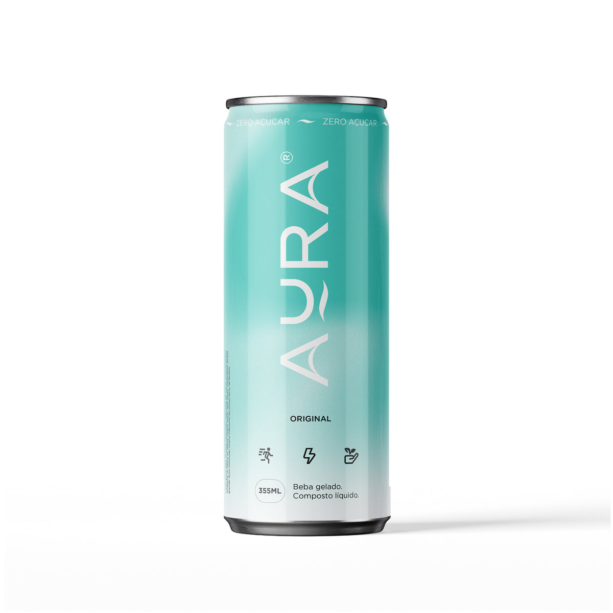 Aura | Energético Natural - Original 355ml (6 Latas)