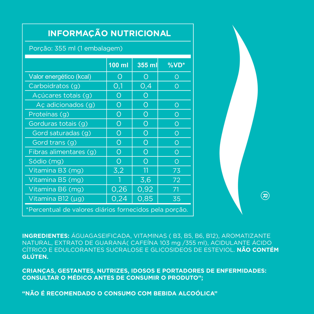 Aura | Energético Natural - Original 355ml (6 Latas)