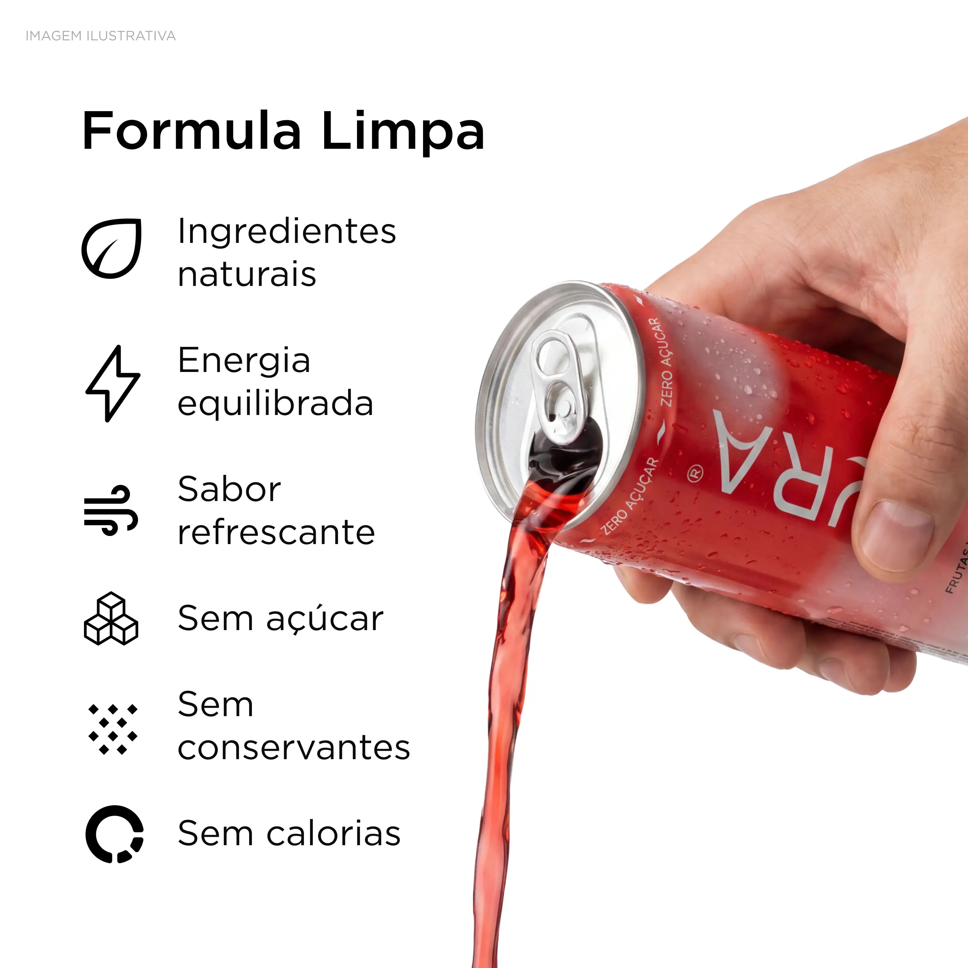 Kit Aura | Energético Natural - 355ml (6 Latas)