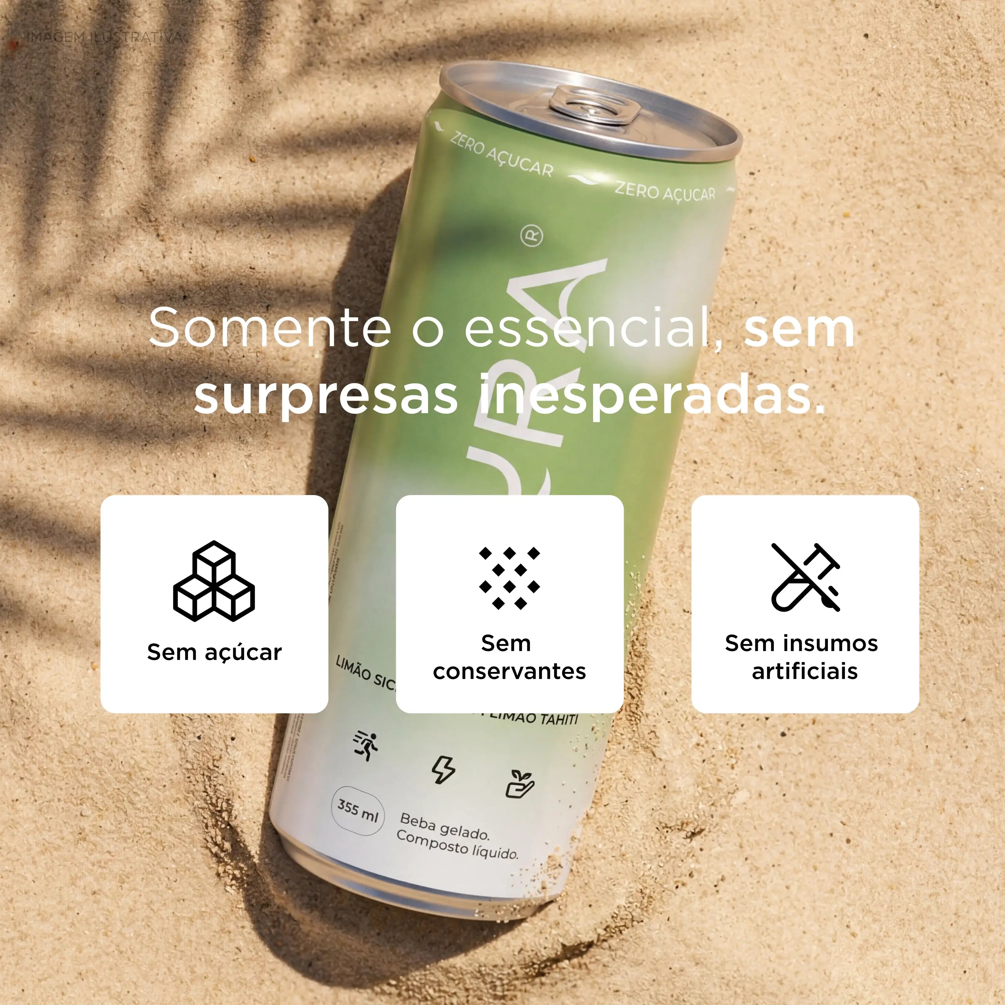 Kit Aura | Energético Natural - 355ml (6 Latas)